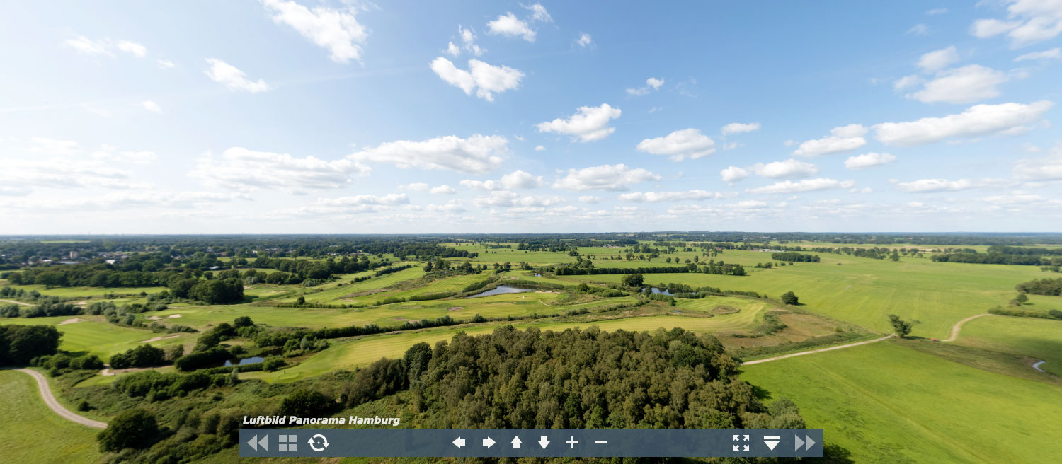 Drohnen-Fotografie als 360-Grad Panorama